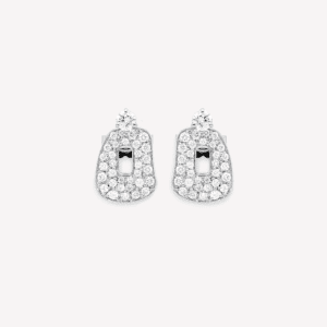 Mini Puzzle Earrings